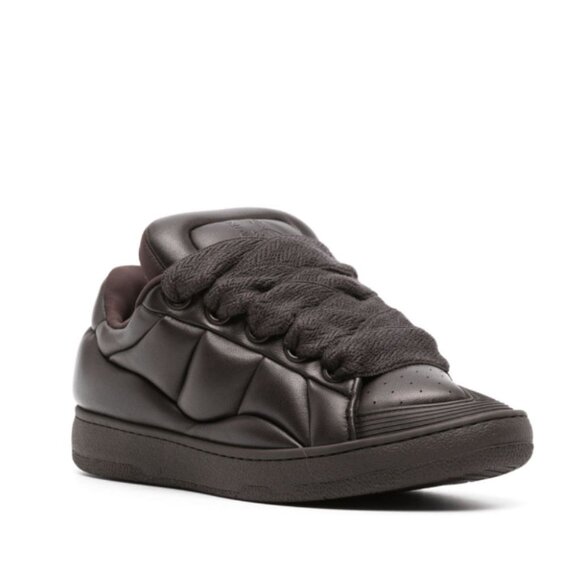 BNWT AW23 LANVIN CURB XL LOW TOP SNEAKERS CACAO 40 & 41 & 42 - Picture 10 of 12